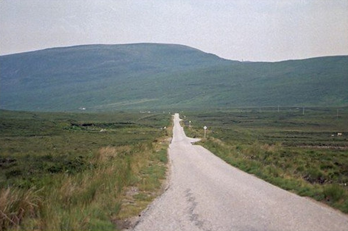 Another One Lane Road in Northern Scotland